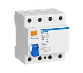 Автоматы УЗО NXL-63 6kA 30mA,Тип тока утечки AC