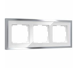 Белый / серебро