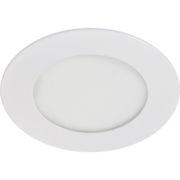 Круглый даунлайт встраиваемый 24W 220V 4200K 300x20 Ecola LED downlight DRRV24ELC