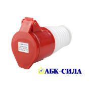 Розетка HT-225 32А пер. 3Р+N+РЕ 380В IP44 АБК-СИЛА