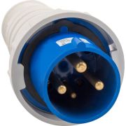 Вилка НТ-033 переносная 63А 2Р+РЕ 220В IP67 АБК-СИЛА