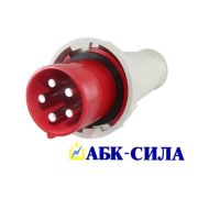 Вилка НТ-035 63А 3Р+РЕ+N 380В IP67 АБК-СИЛА