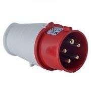 Вилка 025 переносная 3P+PE+N 32А 380В IP44