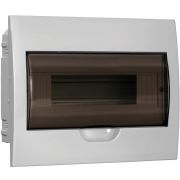 Корпус пластиковый ЩРВ-П-12 черная прозрачная дверь IP41 GENERICA