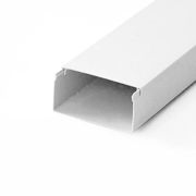 Кабель-канал 80х40 (2м) белый  (упак. 10шт.) Идеал (Россия)