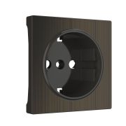 WL12-SKGS-IP20-CP/ Накладка для розетки IP20 (бронзовый)
