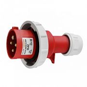 Вилка 0142 переносная 3P+PE 16А 380В IP67 ТЭ