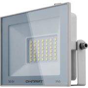 Прожектор светодиодный 90 137 OFL-50-6K-WH-IP65-LED 50Вт 6000К IP65 4000лм бел. ОНЛАЙТ 90137