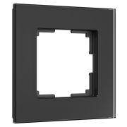 Рамка из стекла на 1 пост Senso черный soft-touch W0013108