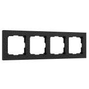 Рамка из поликарбоната на 4 поста Hammer черный W0042408