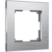 Рамка из металла на 1 пост Аluminium алюминий W0011706