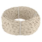 Ретро кабель витой 3х1,5 песочный 20 м (под заказ) Ретро кабель витой  3х1,5  (песочный) 20м