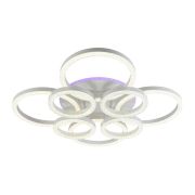 Потолочная светодиодная люстра Profit Light 5894/4+4A WHT