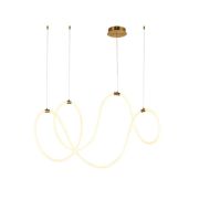 Подвесной светодный светильник Arte Lamp Klimt A2850SP-80PB