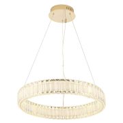 Подвесной светодиодный светильник Crystal Lux Musika SP50W Led Gold