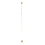 Подвесной светодиодный светильник Indigo Linea 14024/A/1P Brass V000122L