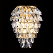 Настенный светильник Crystal Lux Charme AP3 Gold/Transparent