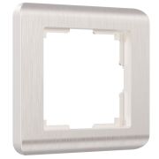 WL12-Frame-01 / Рамка на 1 пост (перламутровый)