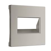 Накладка для двойной розетки Еthernet RJ-45 (дымчатый) W1291104