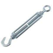 Талреп крюк-кольцо 8мм DIN 1480 перфорир. подвес оцинк. СТРОЙМЕТИЗ UTORM4110032
