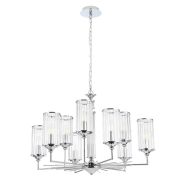 Подвесная люстра Crystal Lux Gloria SP9 Chrome
