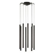 L8T747247 Люстра TUBO LED 40W 2560LM 25G ЧЕРНЫЙ 4000K