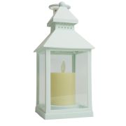 Световая фигура Свеча «Волшебный фонарь» 1LED 2700K, батарейки 3*ААА, 22см, белый, LT133