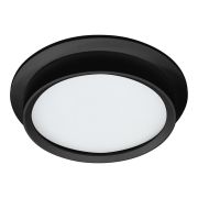 Светильник встраиваемый Feron DL704 потолочный GX70 черный круг IP44 51106