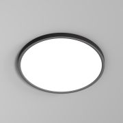 Потолочный светодиодный светильник Denkirs Thin DK6522-BK