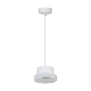 Светильник потолочный Feron Barrel HL4608 OPAL levitation 12W, 230V, GX53, белый, на подвесе 1,7 м