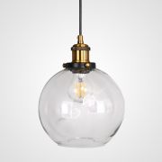 Подвесной Светильник Loft Clear Glass Sphere Cloche By Imperiumloft