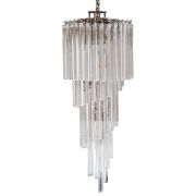 Подвесная Люстра Odeon Chandelier Helix Clear 35 By Imperiumloft