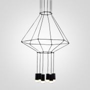 Подвесной Светильник Via Wireflow Polyhedral 0307 Pendan Light By Imperiumloft