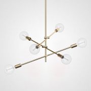 Люстра На Штанге Lf Studio Cliff Pendant 6 Bronze By Imperiumloft