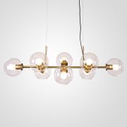 Подвесная Люстра Staggered Glass Chandelier 8 By Imperiumloft