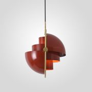 Подвесной Светильник Louis Weisdorff Gubi Multi-Lite Pendant Red By Imperiumloft