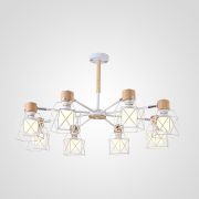 Потолочная Люстра Corf B3 White 8 Lamps By Imperiumloft