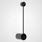 Бра Via Pin Wall L41,5 Black By Imperiumloft