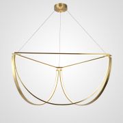 Подвесной Светильник Solana Light 3 Gold By Imperiumloft