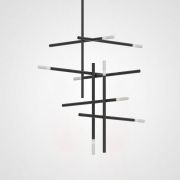 Люстра На Штанге Traverse H105 Black By Imperiumloft
