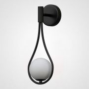 Настенное Бра Hoop Drop Wall Black By Imperiumloft