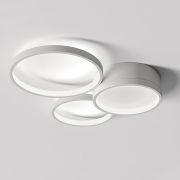 Потолочная Люстра В Виде Колец Twine 3 Rings White By Imperiumloft