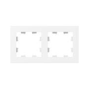 Рамка 2-м Эпика пластик бел. EKF UP1-FPW-02