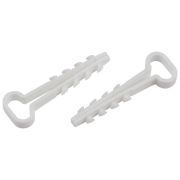 Дюбель-хомут 5-8мм для плоского кабеля NO-224-228 бел. (уп.100шт) Эра Б0066282