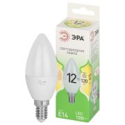 Лампа светодиодная GREEN LINE B35-12W-830-E14 GL 12Вт свеча 3000К свет тепл. E14 Эра Б0067089