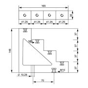 Изолятор CT2-401 «лесенка» 600А, 12кВ