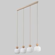 Подвесной светильник со стеклянными плафонами 11051 Ballo