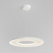 Подвесной светодиодный светильник с абажуром из ткани 101001 LED белый