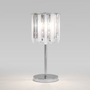 Настольный светильник с хрусталем 108011 хром
