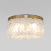 Умная потолочная люстра с перламутром 60084/5 латунь/перламутр Smart